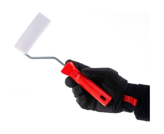 Мини-валик поролон НАШ ИНСТРУМЕНТ белый + 2шубки 100 мм 010205-100 – изображение 6