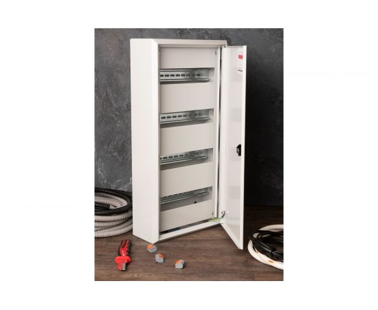 Распределительный навесной щит EKF ЩРН-48 PROxima, пластиковый замок, IP31 mb21-48n – изображение 6