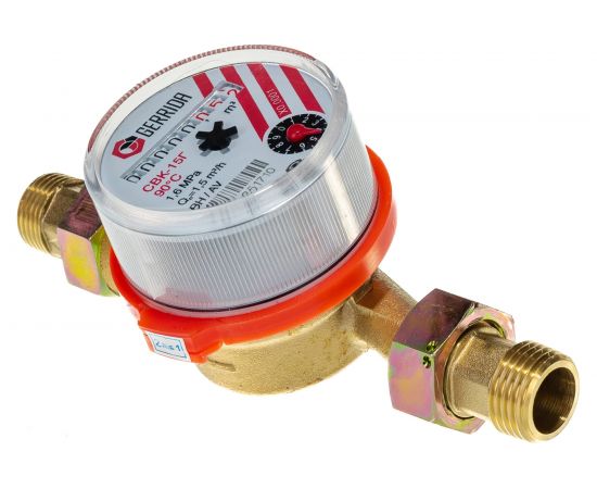 Счетчик воды Геррида ГВС 1/2 - 110 мм Гер.Г-15:737 – изображение 8