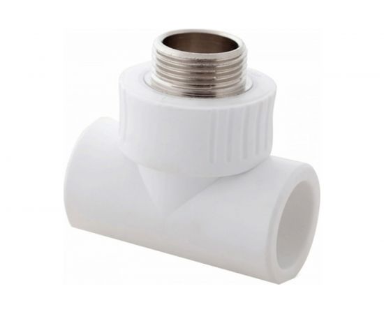 Тройник RTP комбинированный, наружная резьба PN25 D25х3/4"" 10756 