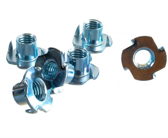 Крыльчатая гайка КРЕП-КОМП врезная DIN1624 м10х13 15шт гкв10мф 