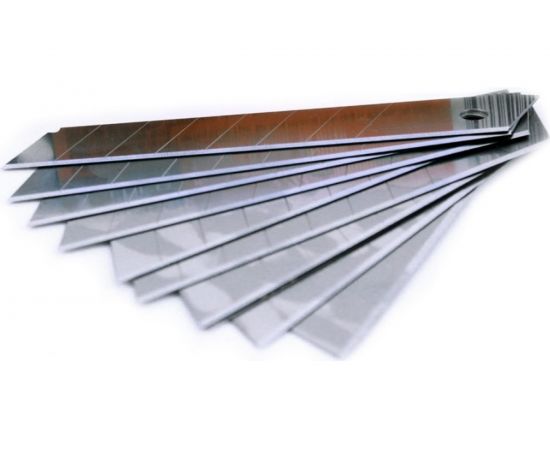 Набор сегментированных лезвий ZOLDER 25 мм, толщина 0,7 мм, 10 шт 4680001115741 