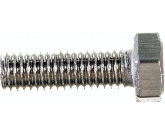 Болт с шестигранной головкой, с полной резьбой ЕВРОПАРТНЕР DIN 933 нержав. сталь, 5х16 мм, 8 шт. G2 2516 1 
