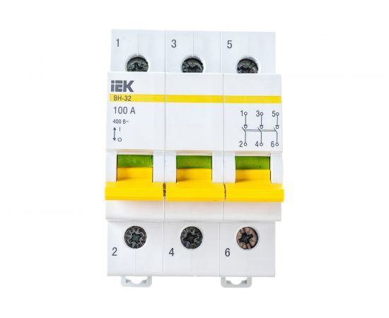 Выключатель нагрузки IEK ВН-32 100А/3П ИЭК MNV10-3-100 