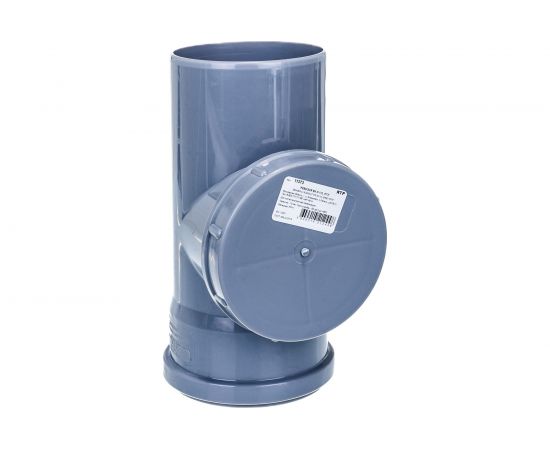 Канализационная ревизия RTP 110 мм, серая 11373 