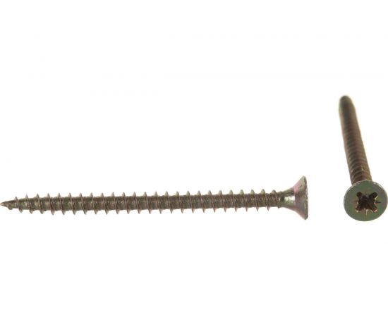 Потайной универсальный шуруп Метизный двор 3,0x45, желтый, 22 шт. 4690441018571 