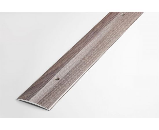 Порог прямой алюминиевый (37 мм; 0.9 м; декоративный; дуб дымчатый) Лука УТ000023279 