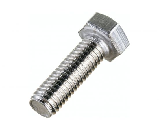 Болт с шестигранной головкой, с полной резьбой ЕВРОПАРТНЕР DIN 933 нержав. сталь, 5х16 мм, 8 шт. G2 2516 1 – изображение 2