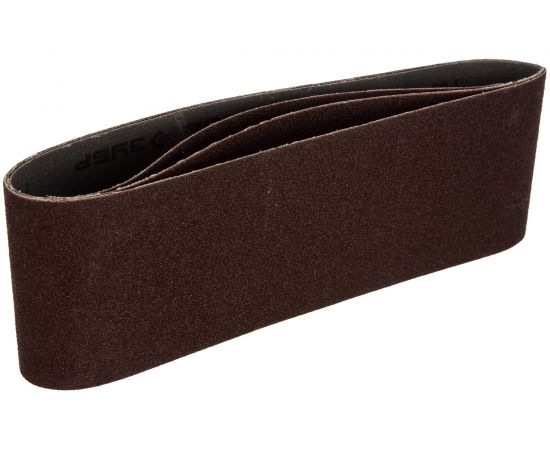 Лента шлифовальная универсальная ""МАСТЕР"" 3шт. (610х100 мм; P60) для ЛШМ ЗУБР 35543-060 – изображение 2