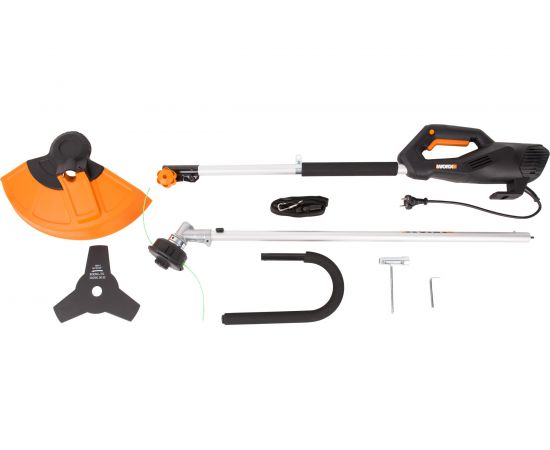 Электрический триммер WORX 38см, 1000Вт, нож 23 см WG111E – изображение 2
