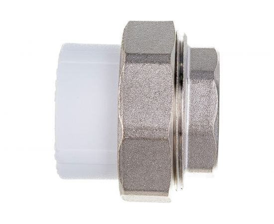 Комбинированная муфта VALFEX PP-R белая, разъем 32х1 дюйма ВР 10155025 127-0215 – изображение 2