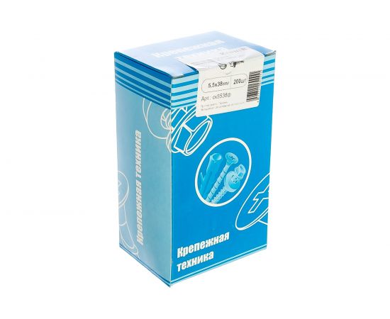 Кровельный саморез с шайбой EPDM Kenner цинк 5,5х38 200шт ск5538ф – изображение 2