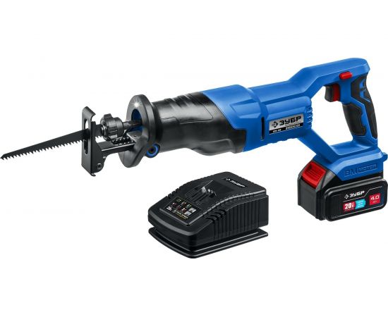 Бесщеточная сабельная пила ЗУБР Профессионал 20В SPB-180-41 – изображение 2