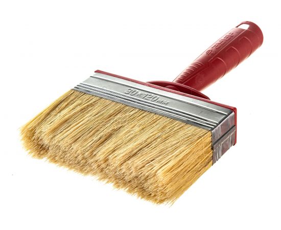 Кисть-макловица Зубр Универсал-Мастер КМ-25 светлая натуральная щетина 30x120 мм 01825-12 – изображение 2