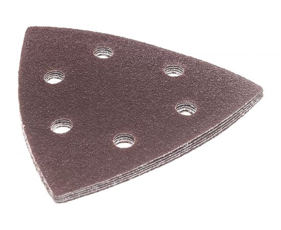 Лист шлифовальный самоклеящийся по древесине (5 шт; Р80) для МФИ REDVERG 6627151 – изображение 2