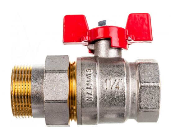 Шаровой кран ROMMER с американкой 1 1/4" ВН/НР RBV-0005-0510232 – изображение 3