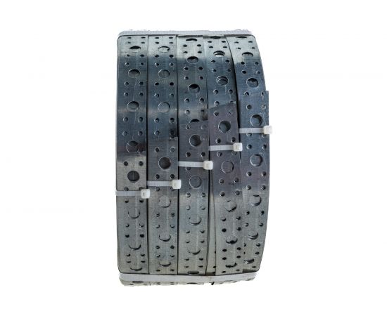 Монтажная оцинкованная лента полоса REXANT перфорированная прямая 20х0,55 мм, рулон 25 м 07-7120-4 – изображение 3