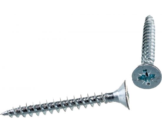 Саморез КРЕП-КОМП белый цинк POZY 6х 50 2500шт бд650 – изображение 3