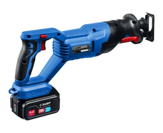 Бесщеточная сабельная пила ЗУБР Профессионал 20В SPB-180-41 – изображение 3