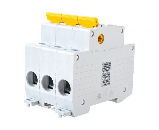 Выключатель нагрузки IEK ВН-32 100А/3П ИЭК MNV10-3-100 – изображение 3
