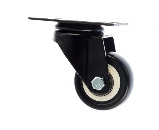 Колесо поворотное черная резина 50 мм MFK-TORG 4053050 – изображение 3