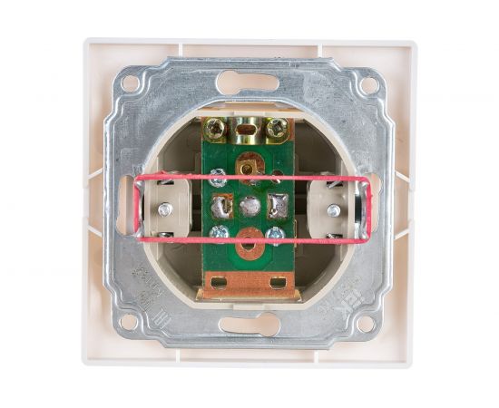 Телевизионная 1местная розетка IEK КВАРТА белый EAK10-K01-DM – изображение 3