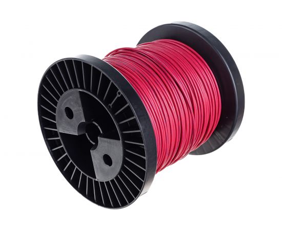 Провод ПУГВ Торкабель 1,0 красный 100м на катушке 0749524536991 – изображение 3