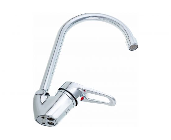 Смеситель для кухни Эверест с высоким изливом B41-028 – изображение 4