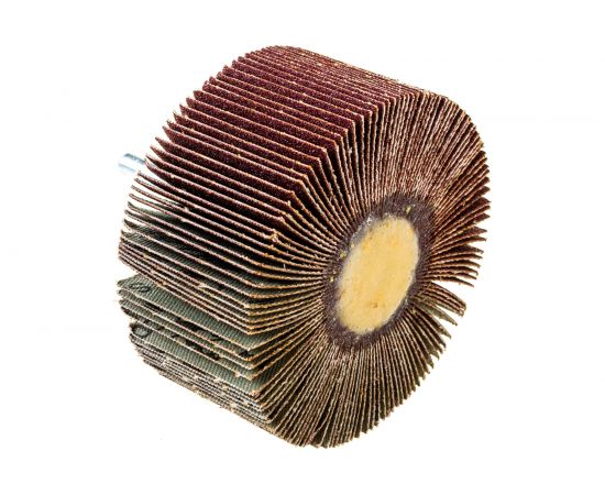 Круг лепестковый с оправкой (80х40 мм; P180) ПРАКТИКА 649-134 – изображение 4