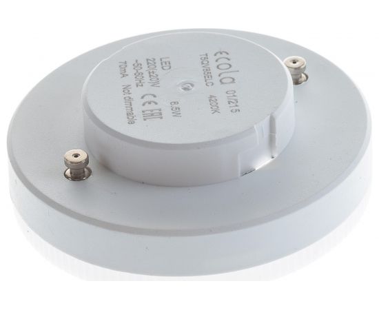 Светодиодная лампа Ecola GX53 LED 8,5W Tablet 220V 4200K матовое стекло /композит/ 27x75 T5QV85ELC – изображение 4