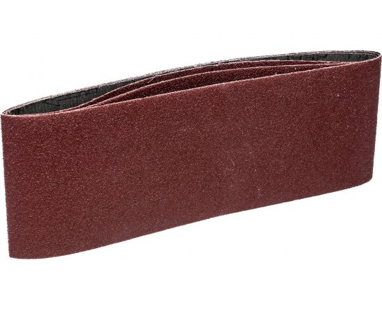 Лента шлифовальная универсальная ""МАСТЕР"" 3шт. (610х100 мм; P60) для ЛШМ ЗУБР 35543-060 – изображение 5
