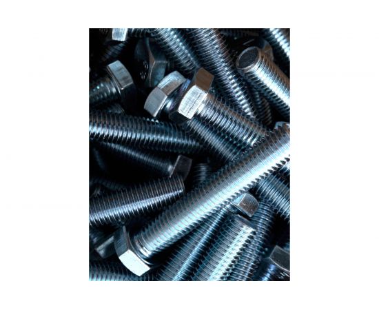 Болт с шестигранной головкой Метизный двор 12x70 DIN 933, 50 шт. 4607159065384 – изображение 5