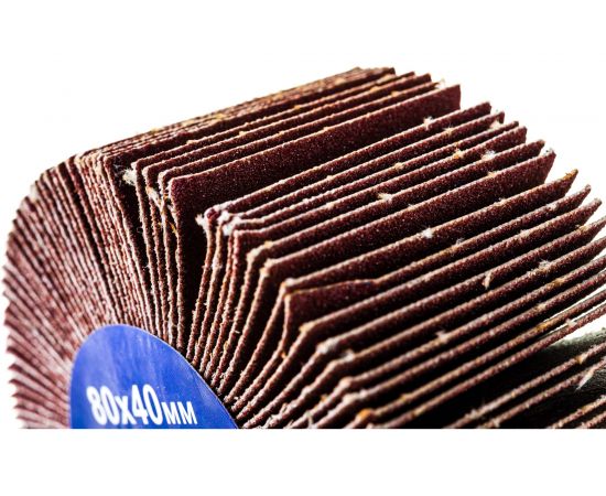 Круг лепестковый с оправкой (80х40 мм; P180) ПРАКТИКА 649-134 – изображение 5