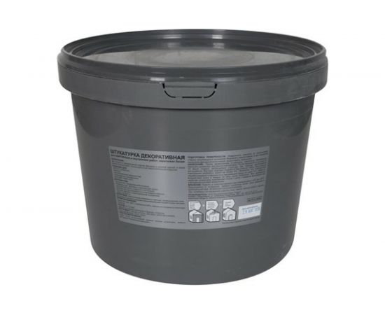 Декоративная штукатурка ""Апельсиновая корка"" 0,3-0,7 мм, 12 кг Радуга 141693 – изображение 6