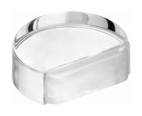 Дверной самоклеющийся стопор Hettich 40x46 мм, пластмасса, позрачный 954642 