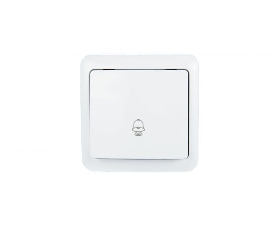 Кнопка звонка Lezard VIOLA белый 751-0200-103 