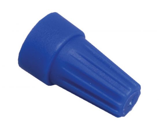 Соединитель проводов IEK СИЗ-1 1.5-3.5 кв.мм, синий, упаковка 100шт, ИЭК USC-10-4-100 