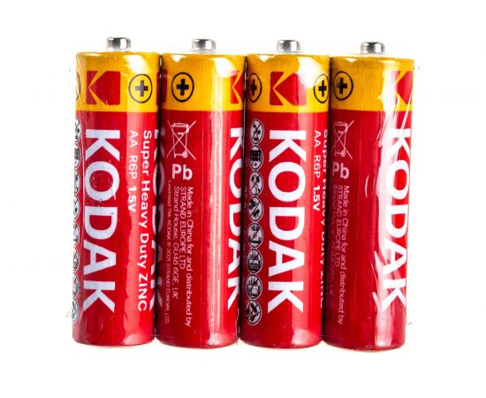 Солевая батарейка Kodak R64S EXTRA HEAVY DUTY KAAHZ 4S Б0005141 