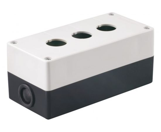 Корпус IEK, КП 103, 3-местный, для кнопок, ИЭК, BKP10-3-K01 
