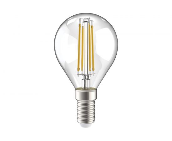 Лампа IEK серия 360, LED, G45, шар прозрачный, 7вт, 230В, 3000К, E14 LLF-G45-7-230-30-E14-CL 
