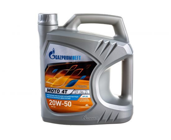 Масло (20W-50; 4 л) Moto 4T Gazpromneft 2389906617 