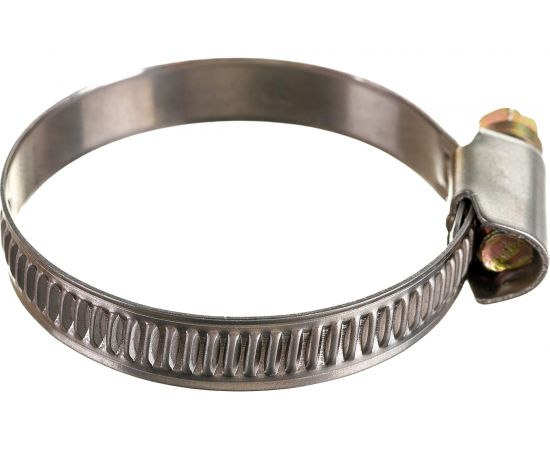 Обжимной хомут FIT IT нержавеющая сталь 26-44 мм 64282 – изображение 2