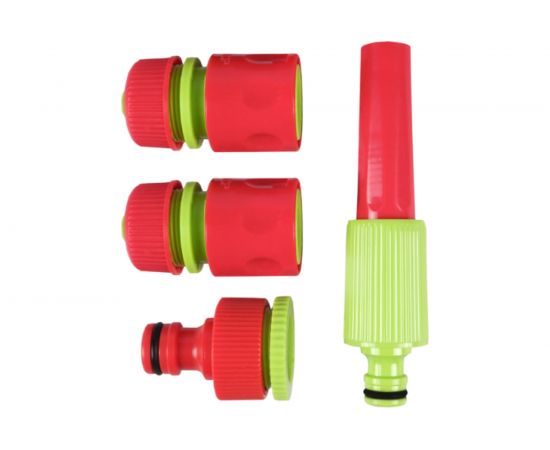 Набор фитингов для шлангов 1/2"", 4 шт. 1/6/36 003-2100В FEONA 22771 – изображение 2