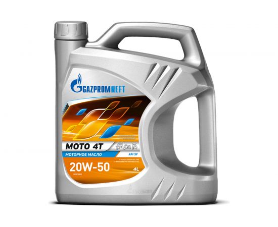 Масло (20W-50; 4 л) Moto 4T Gazpromneft 2389906617 – изображение 2
