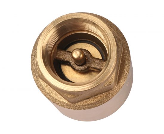 Обратный клапан STOUT 3/4"", пружинный, муфтовый, с металлическим седлом SVC-0011-000020 RG008T8CLAUORN – изображение 2