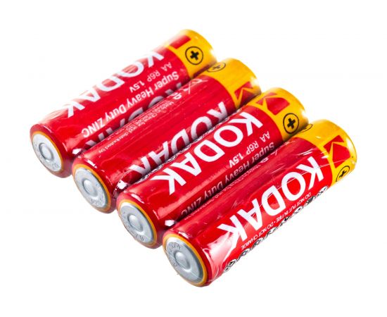 Солевая батарейка Kodak R64S EXTRA HEAVY DUTY KAAHZ 4S Б0005141 – изображение 2