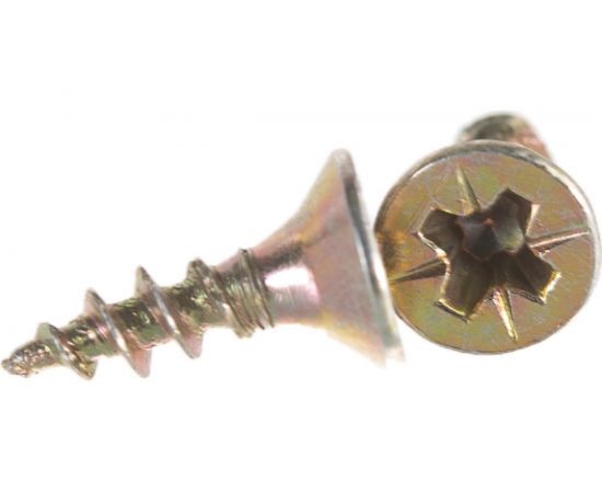 Шуруп крепежная техника жёлтый цинк 1000 шт 431314 БК – изображение 2