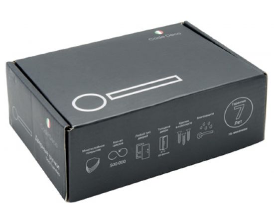 Ручки дверные Code Deco H-22050-A-NIS/CR 27216 – изображение 3