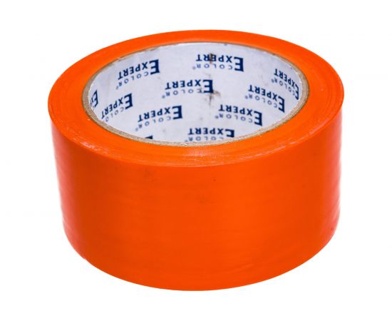 Защитная клей-лента ПВХ COLOR EXPERT оранжевая 50мм х 33м 96115002 – изображение 3