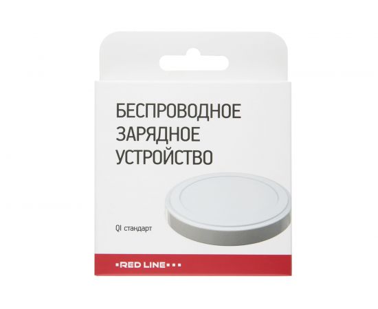 Беспроводная зарядка Red Line Qi-01 1A, белый УТ000013572 – изображение 3